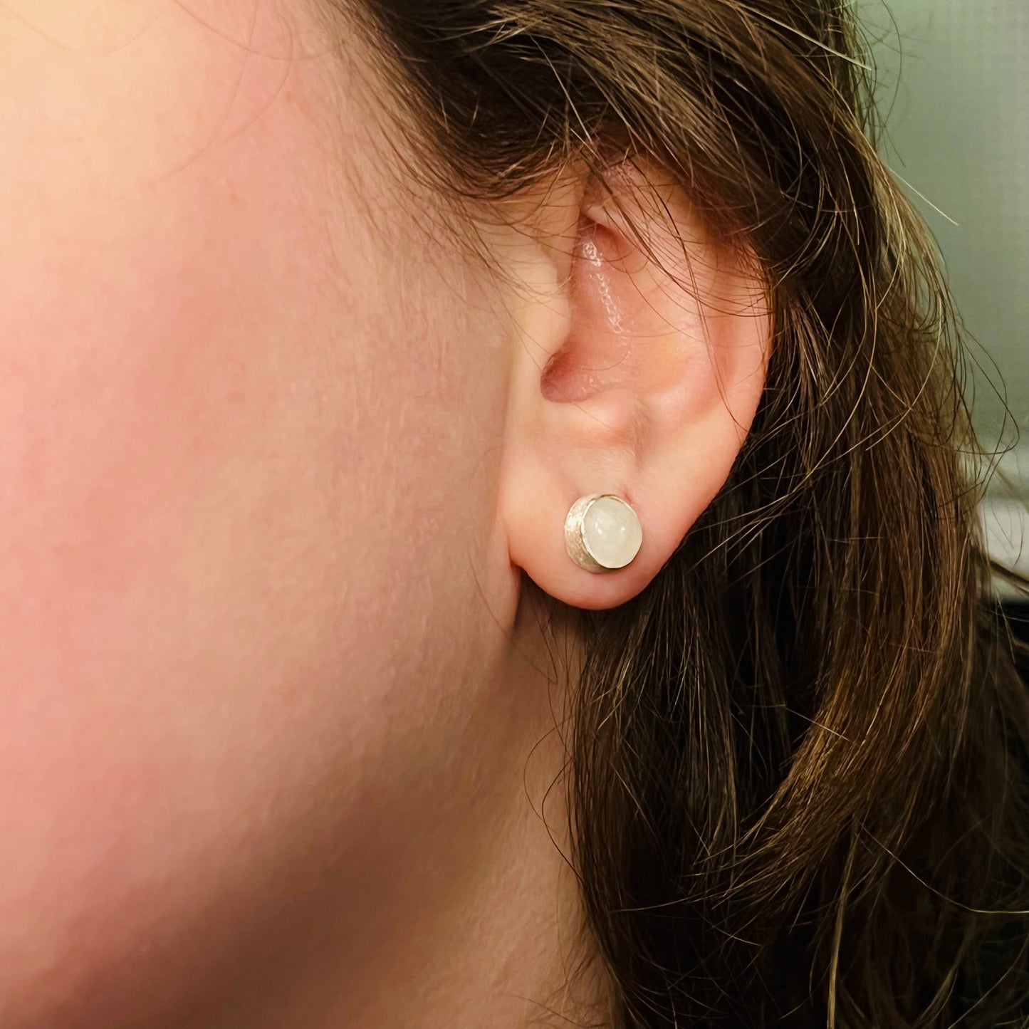 Moonstone Sterling Earrings